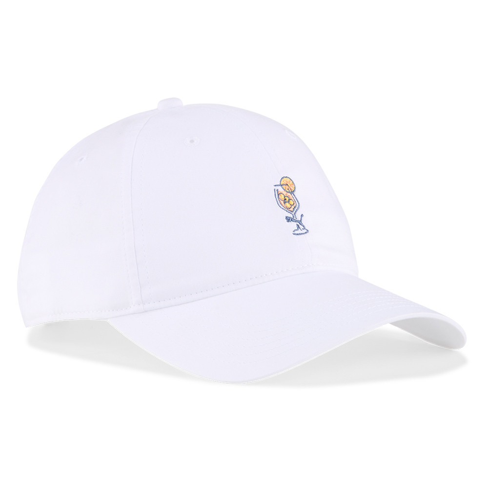 Puma Spritz Adjustable Hat - White Glow - Maple Hill Golf